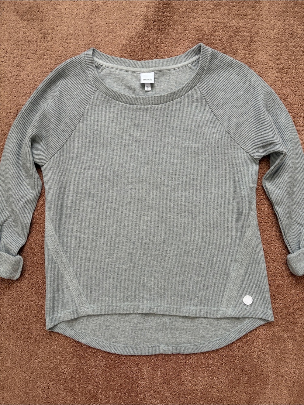 Bench Ribbed 3/4 Sleeve Pullover
